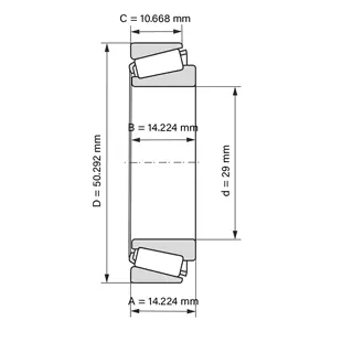 Tehnički crtež XC10240CJ/XC10240DH